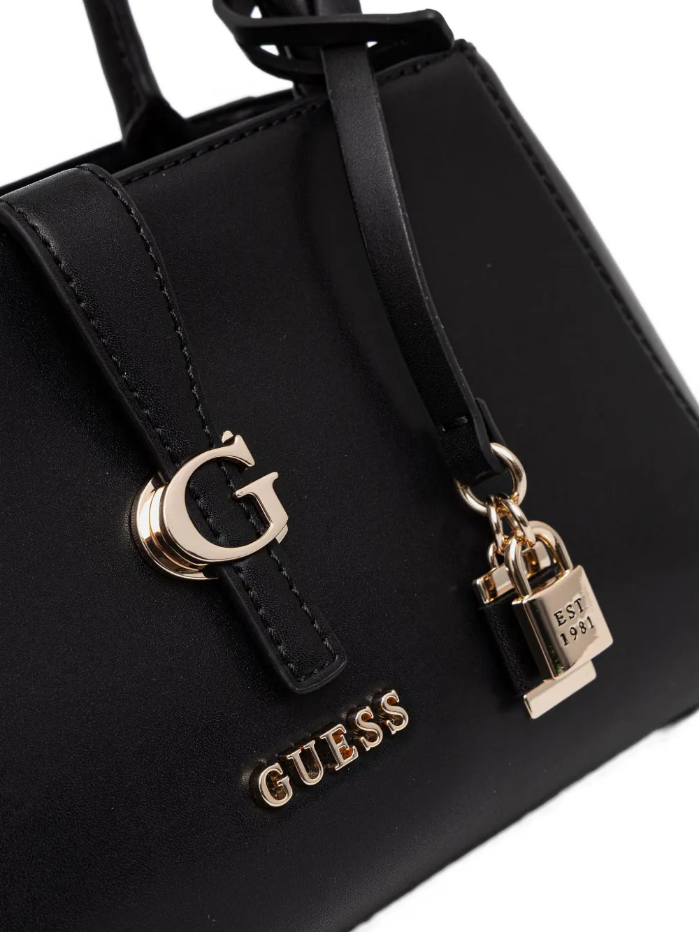 GUESS USA Heuptas met logoplakkaat Zwart