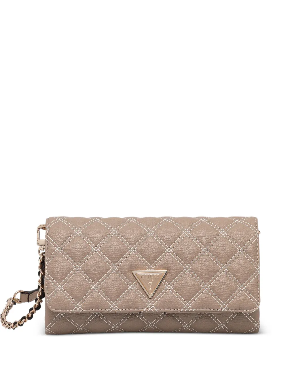 GUESS USA quilted chain cross body bag - Toni neutri