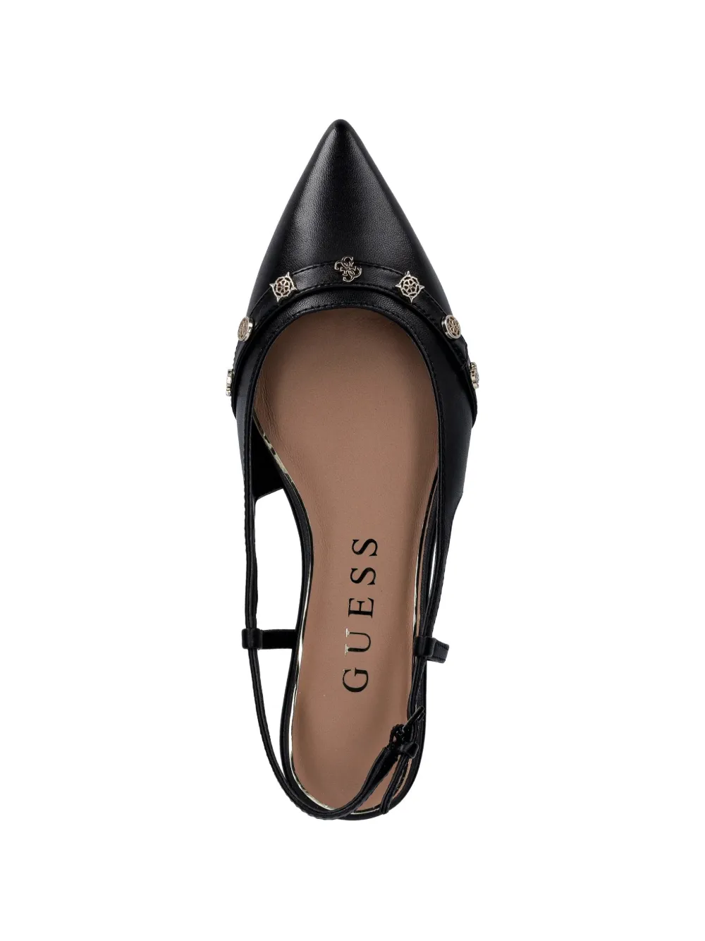 GUESS USA Pumps met puntige neus Zwart