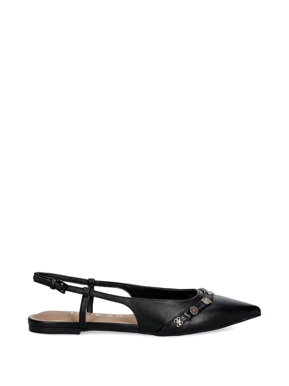 GUESS USA point-toe flat pumps - Black