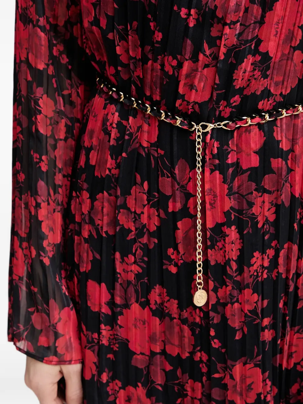 GUESS USA Mini-jurk met bloemenprint Zwart