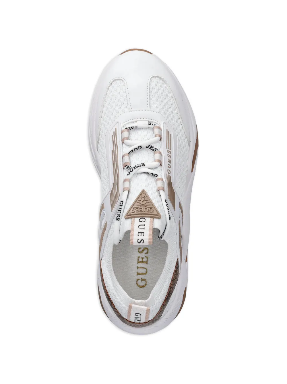 GUESS USA Sneakers met logodetail Wit