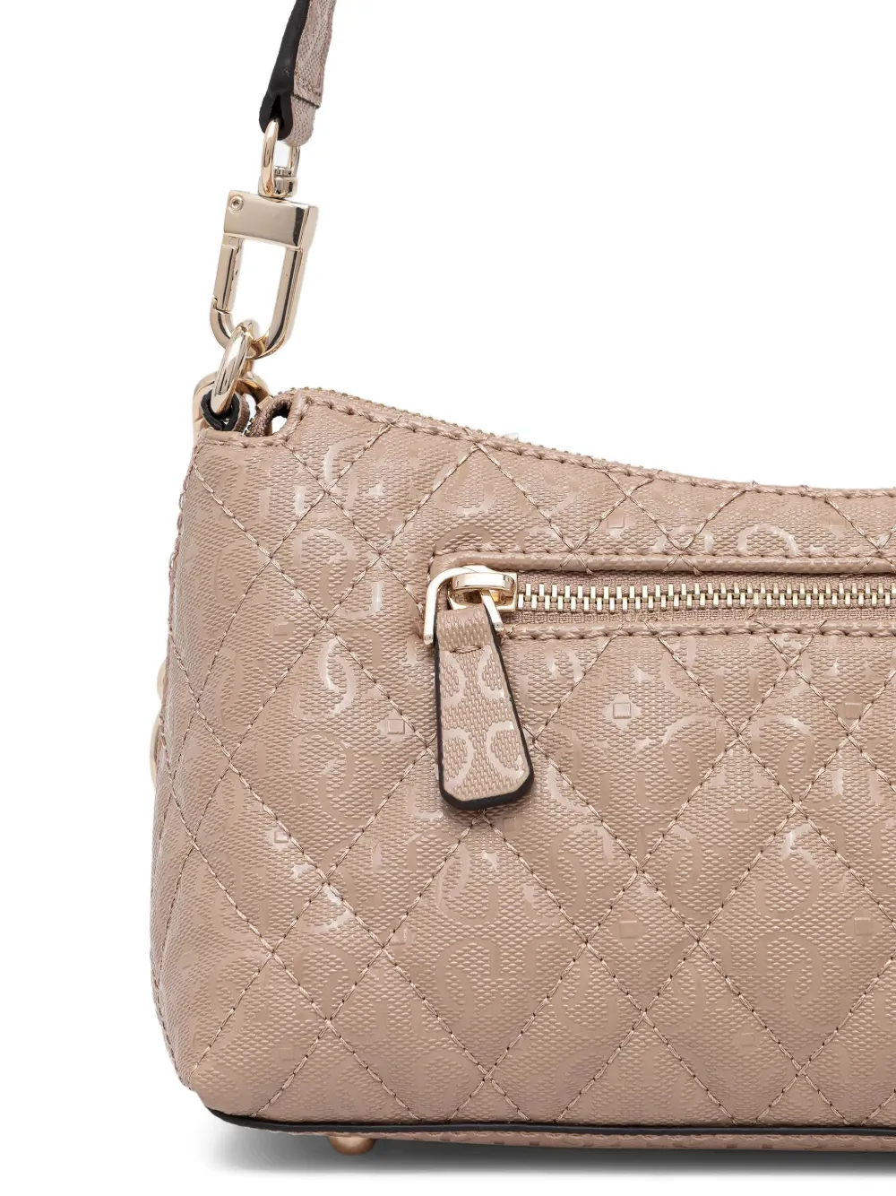 GUESS USA Schoudertas met logo Beige