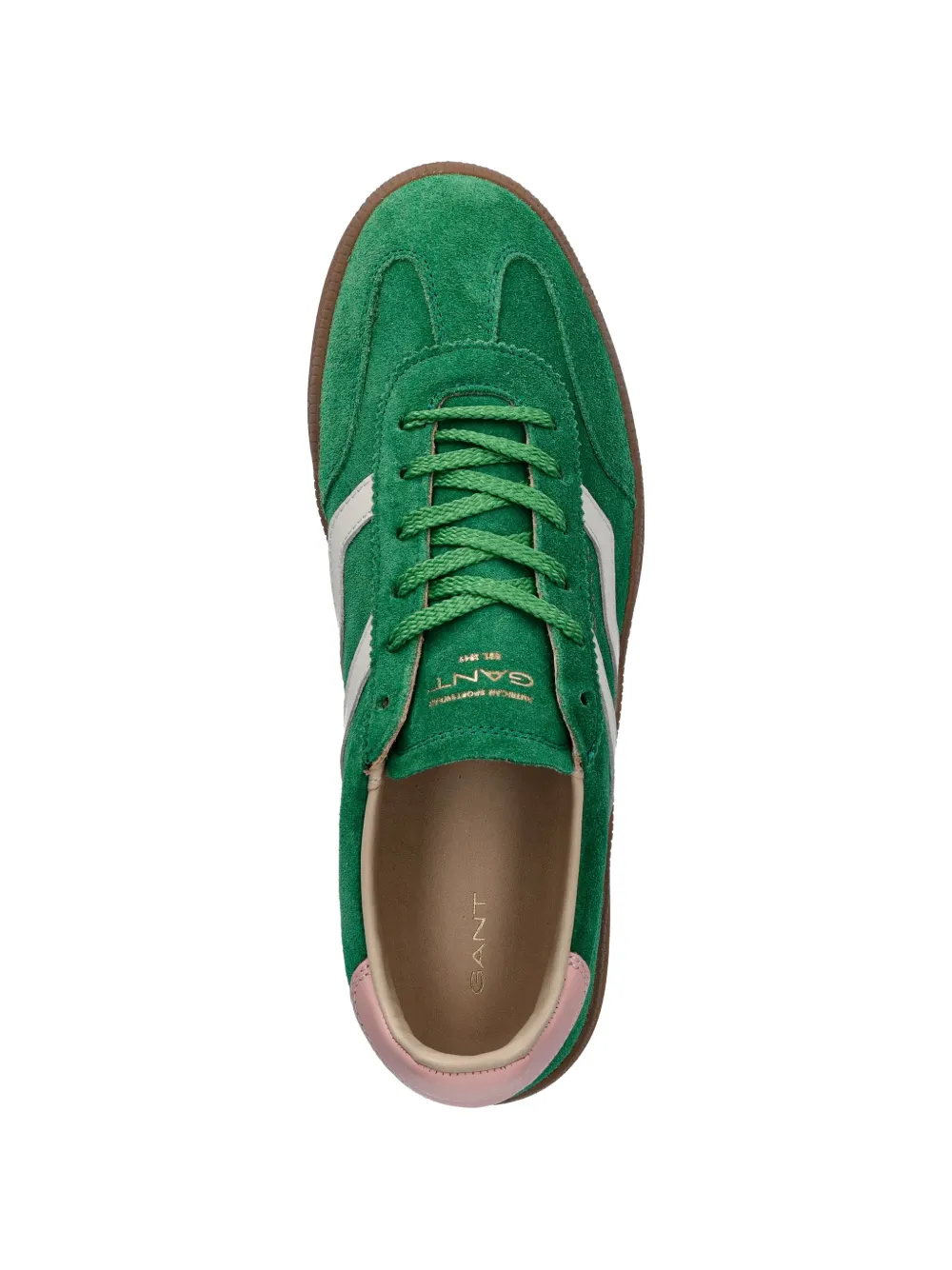 Gant Cuzima gestreepte sneakers Groen