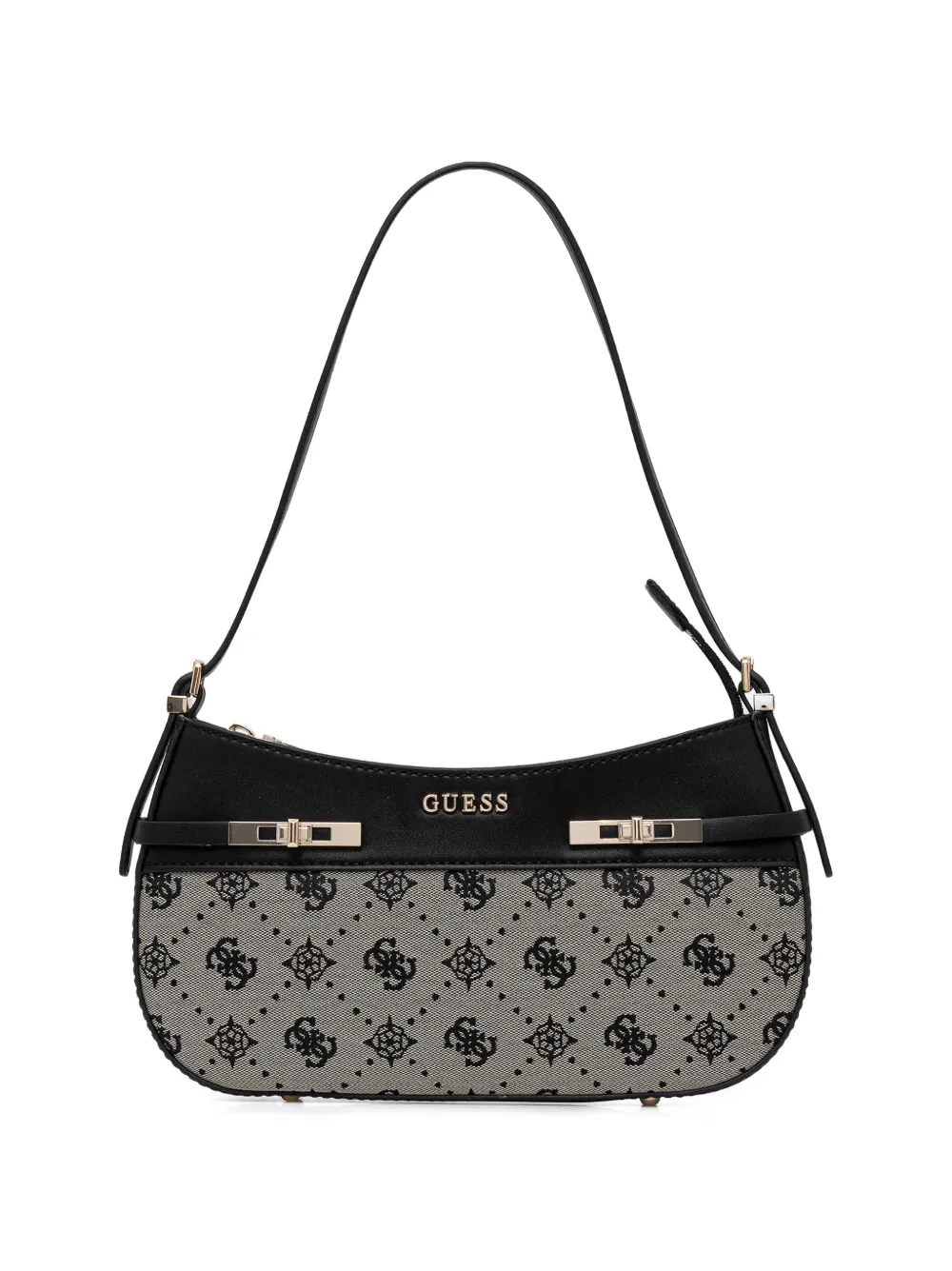 GUESS USA Tote Bag mit Monogramm - Nude