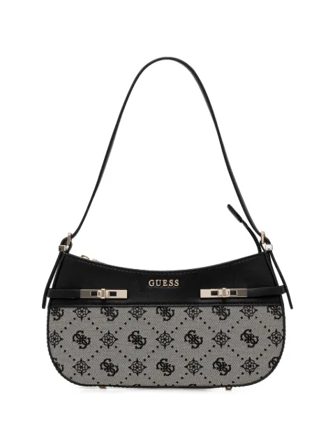 GUESS USA monogram zip tote