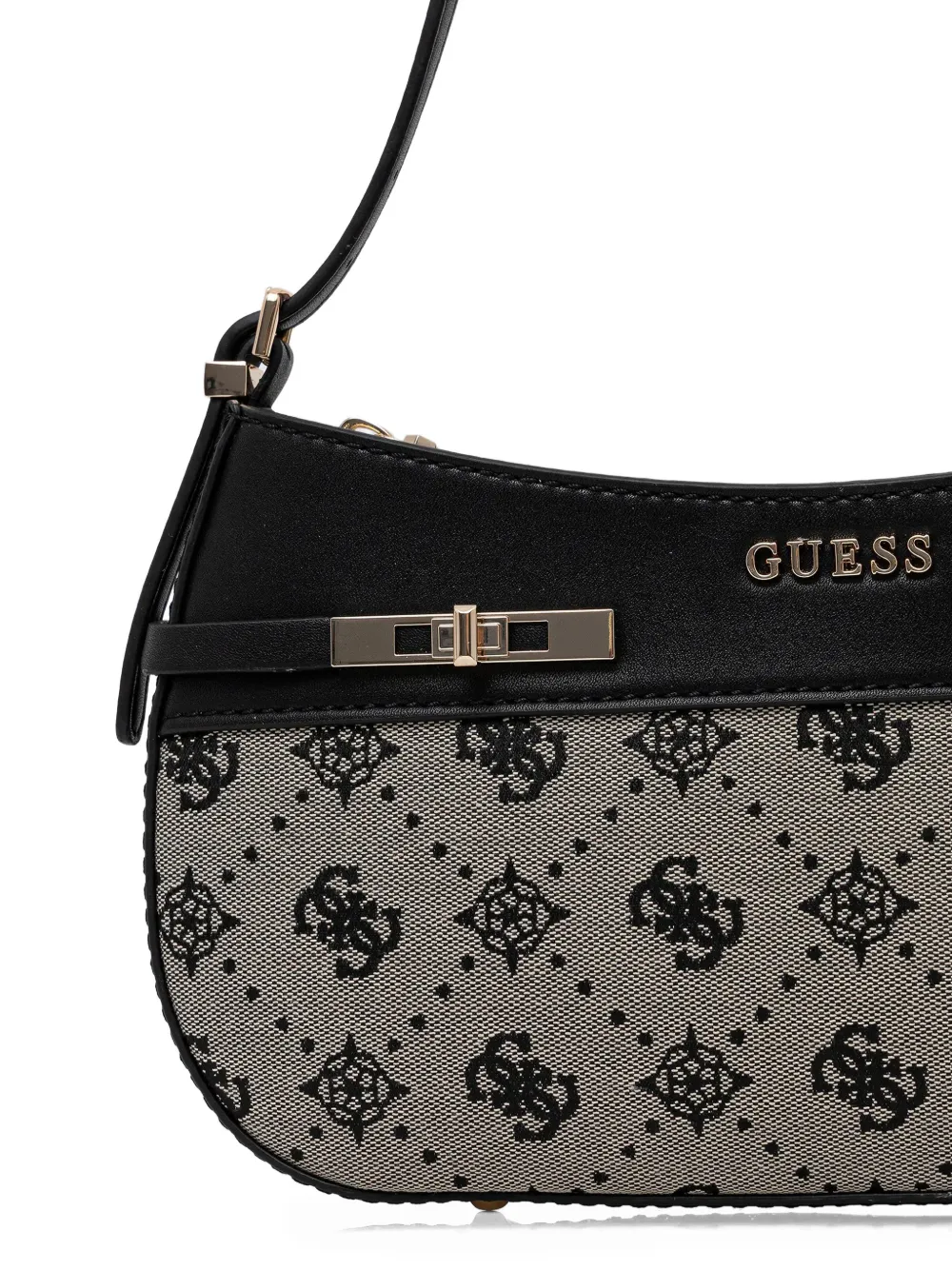 GUESS USA Shopper met monogram Beige