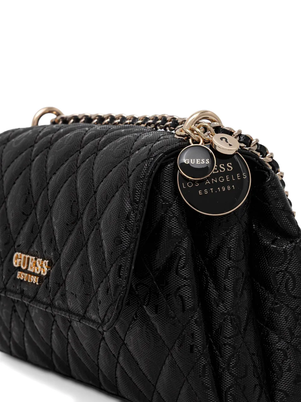 Isemay Quilted Crossbody Bag
