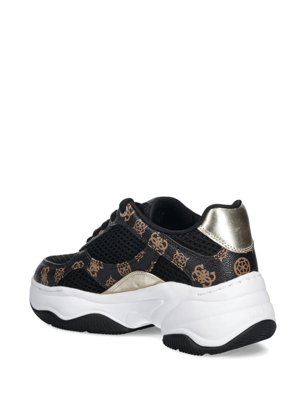 GUESS USA Harpaa sneakers met logoprint Zwart