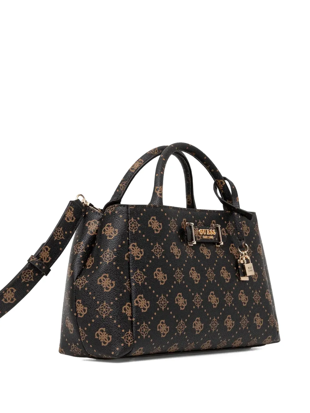 GUESS USA Shopper met bedels Zwart