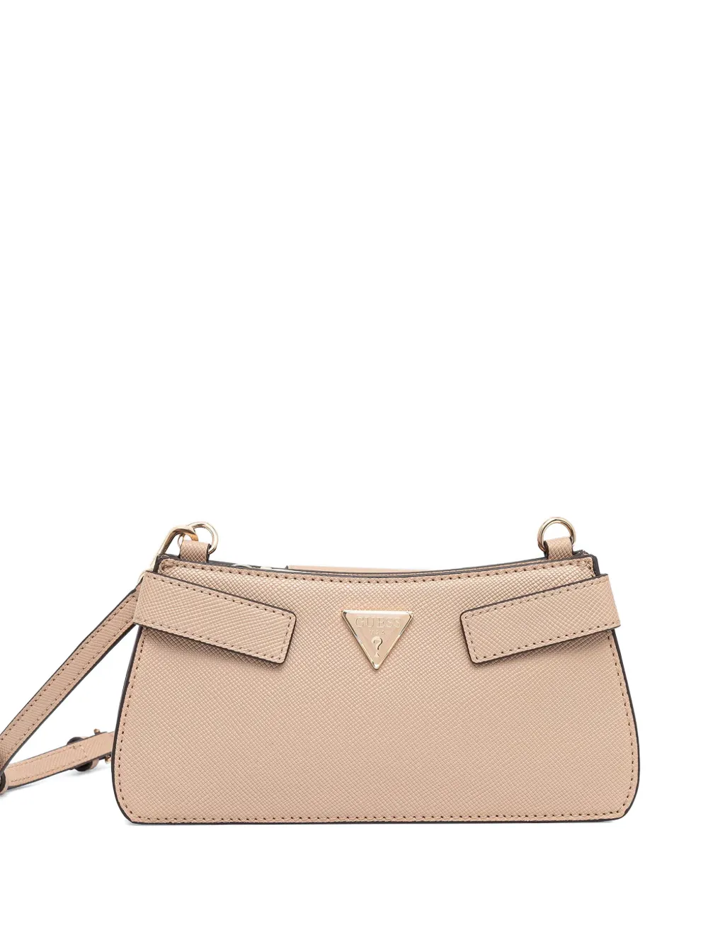 GUESS USA Serenova triangle-logo crossbody bag - Toni neutri
