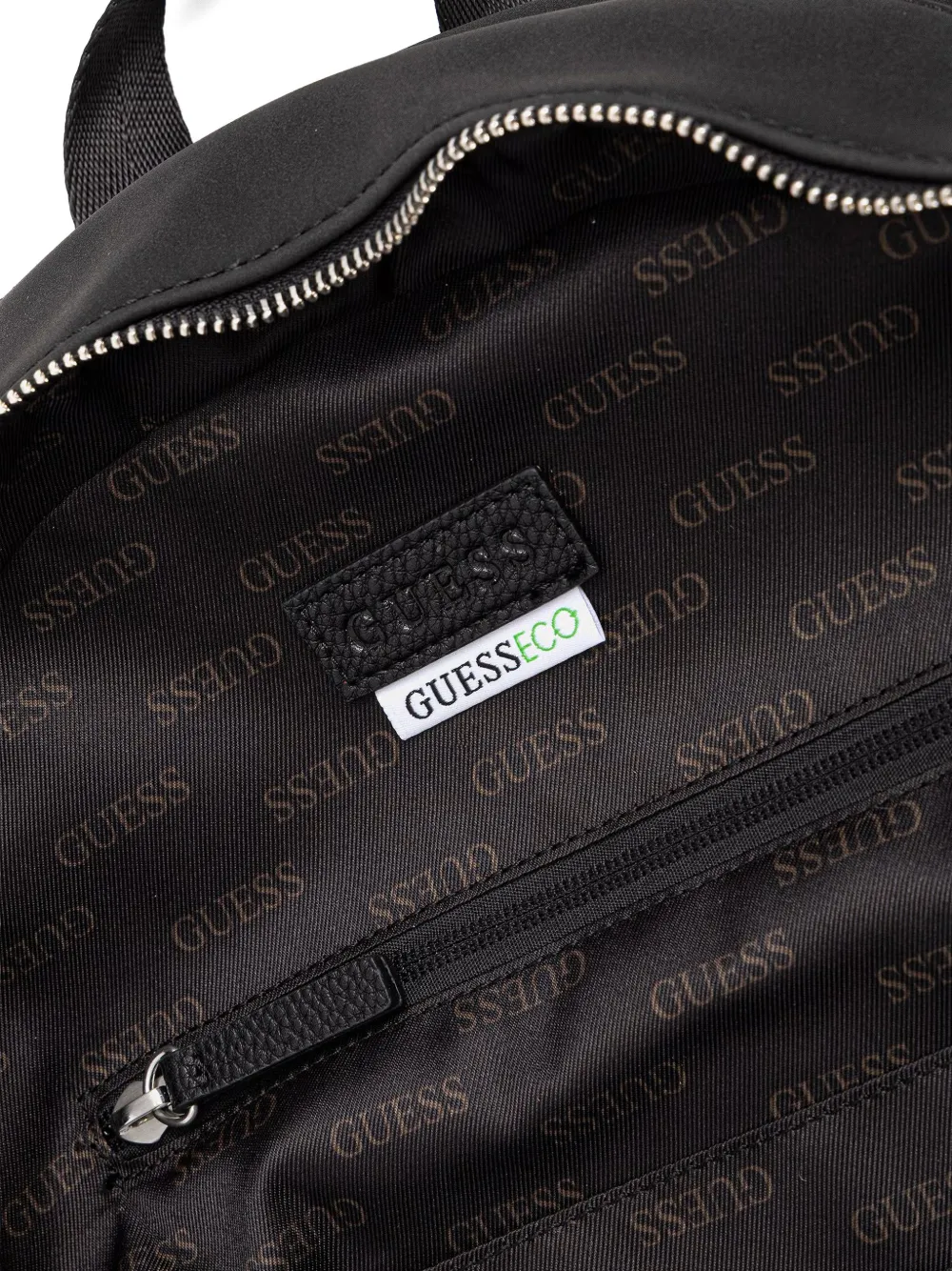 Torino Logo-Plaque Zipped Backpack