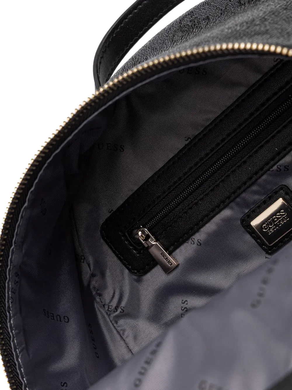  Guess Usa Follie Logo Pattern Backpack - Grey 