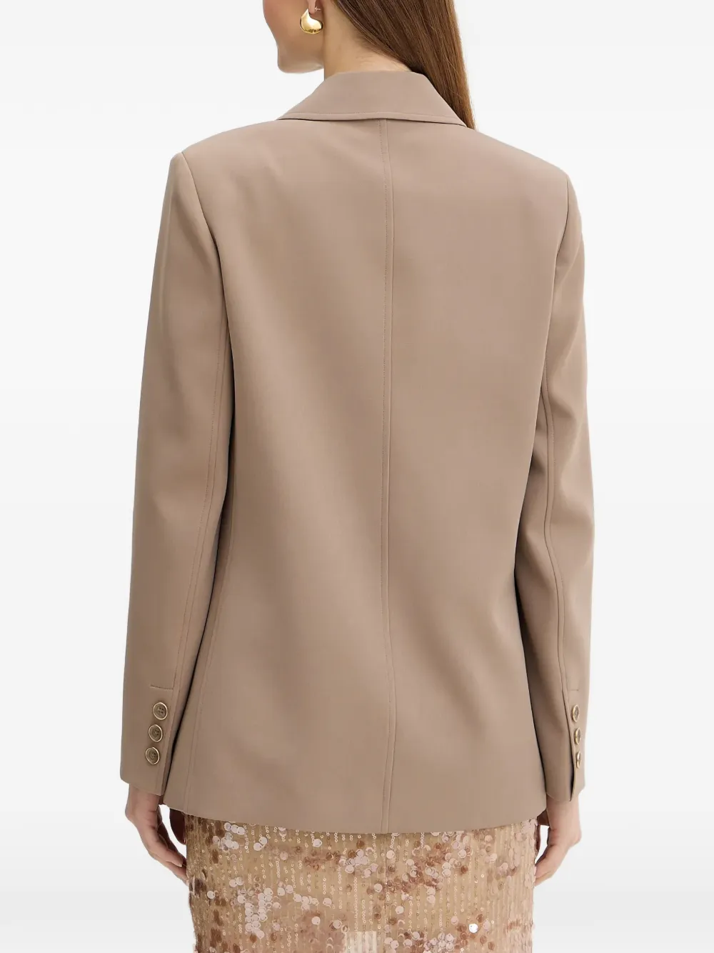 GUESS USA Blazer met dubbele rij knopen Bruin