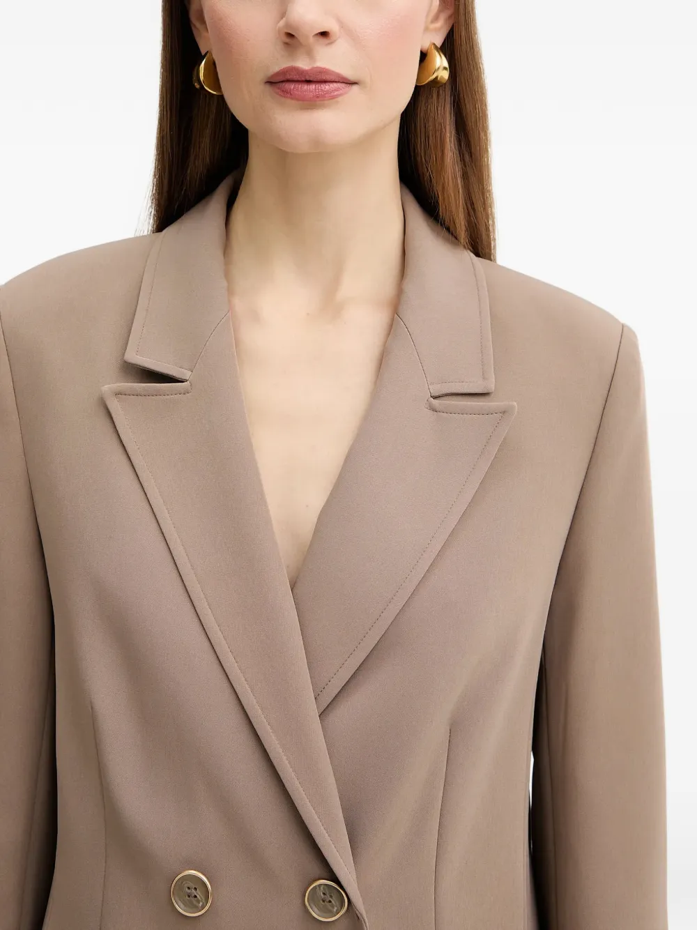 GUESS USA Blazer met dubbele rij knopen Bruin