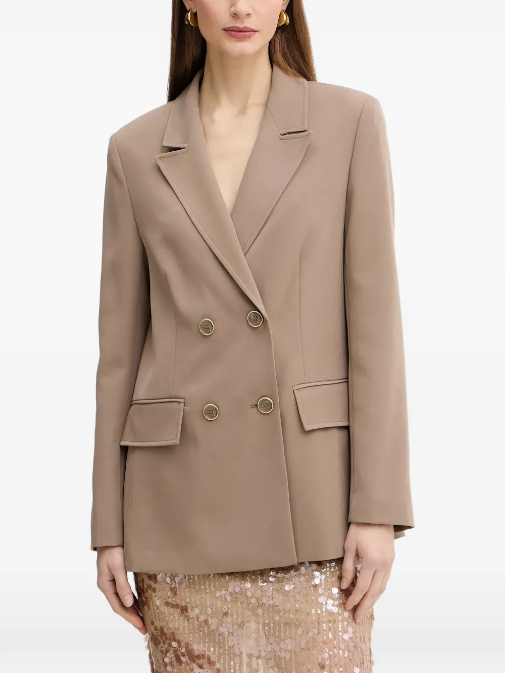 GUESS USA Blazer doppiopetto - Marrone