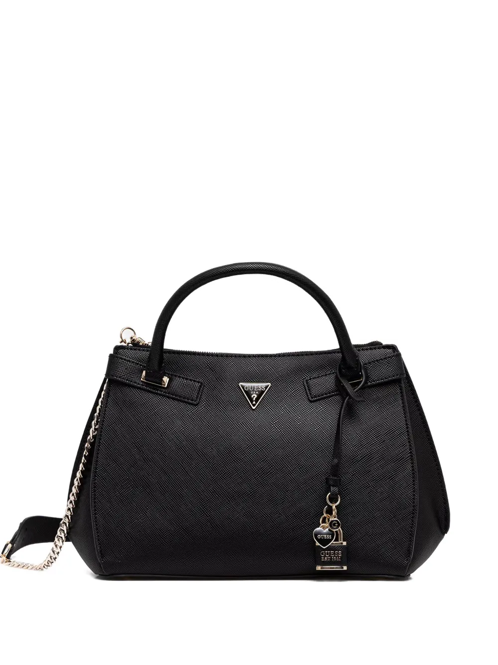 GUESS USA Serenova charm-detail tote bag - Nero