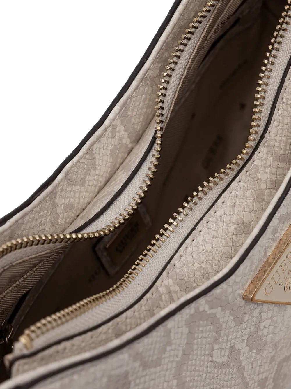 Serenova Snake Effect Chain Strap Shoulder Bag