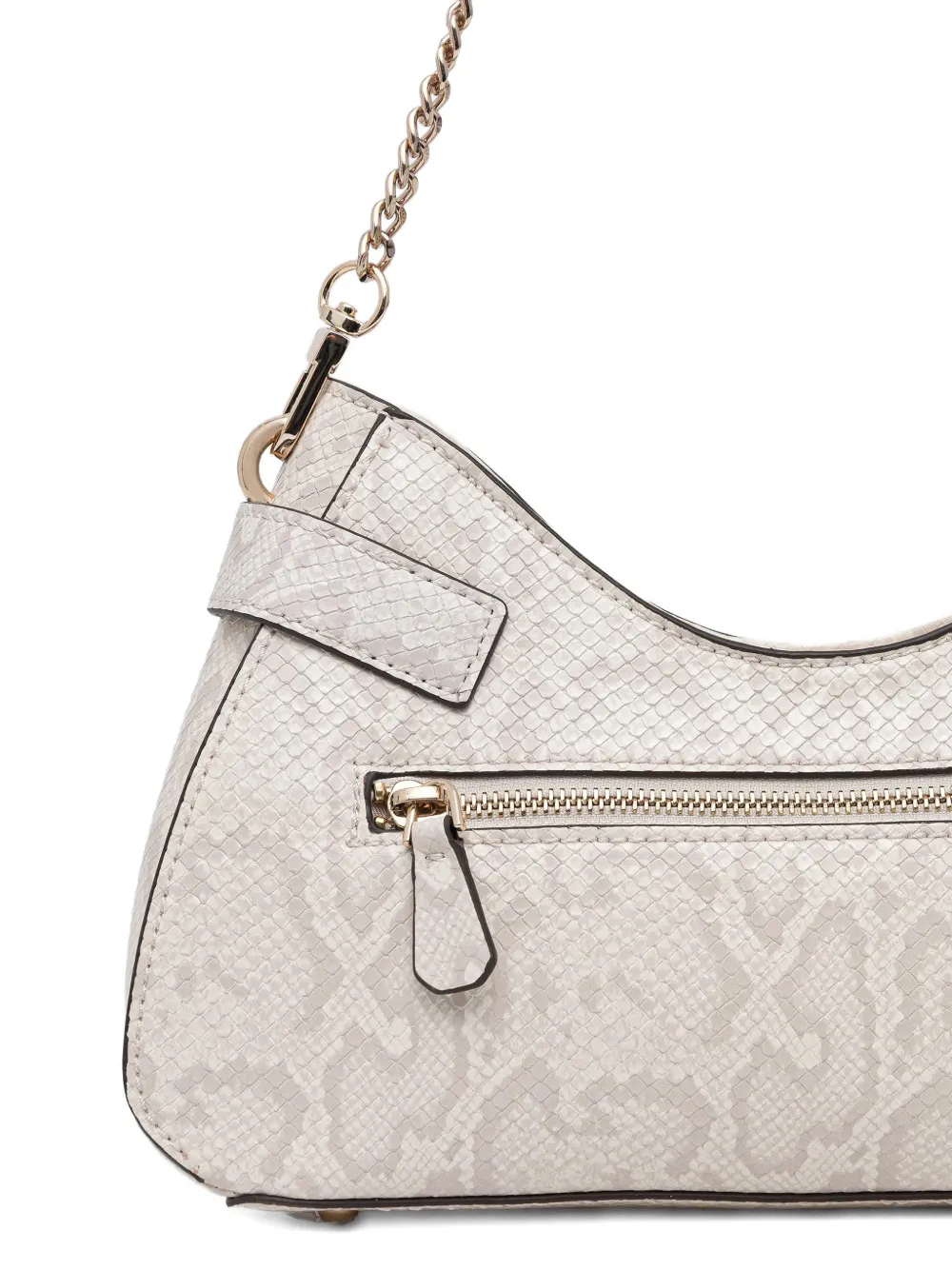 Serenova Snake Effect Chain Strap Shoulder Bag