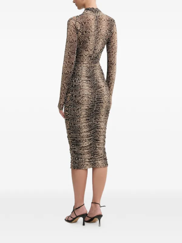 bardot cut out midi dress Bardot