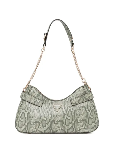 GUESS USA Serenova snake-print shoulder bag