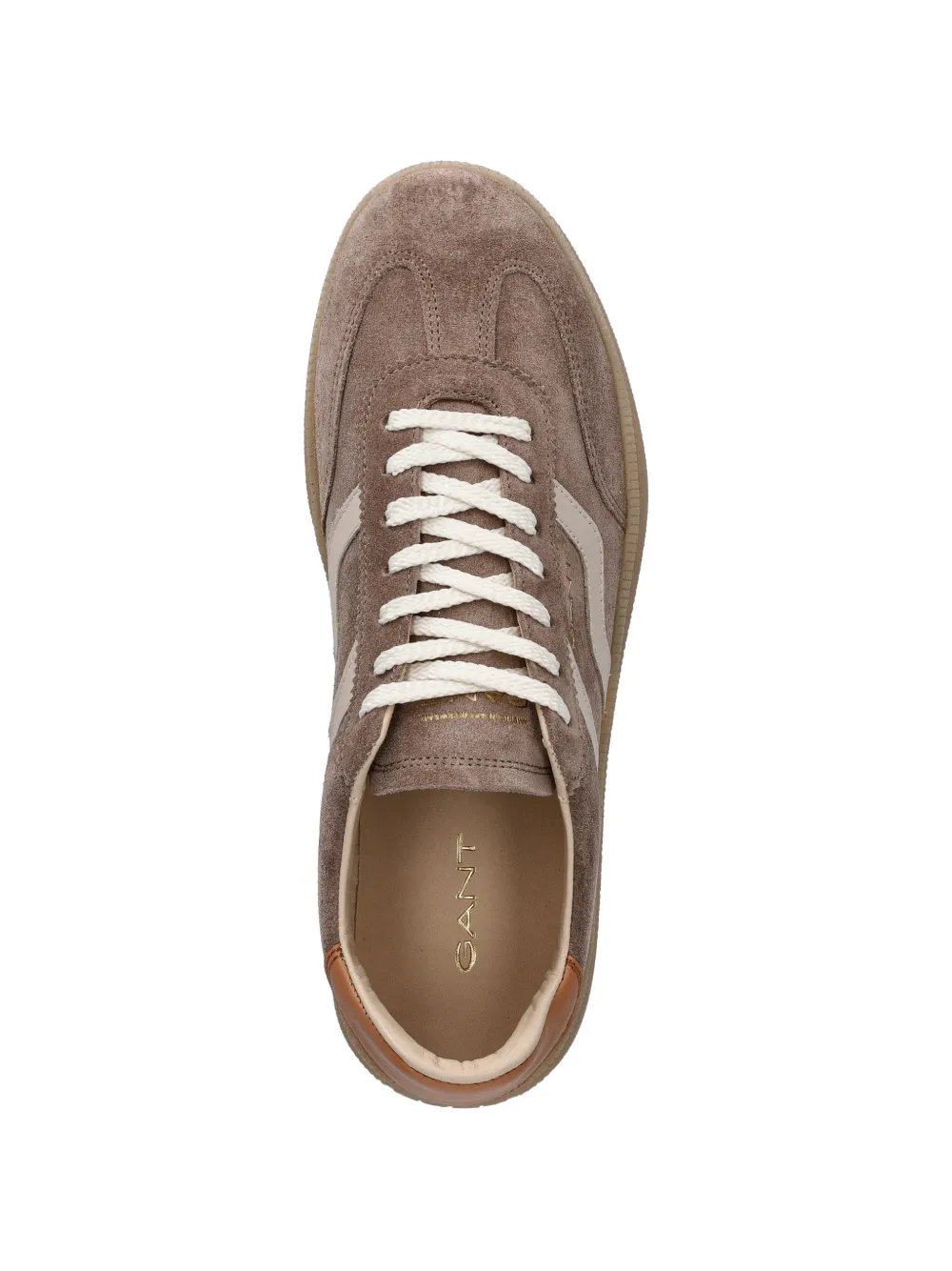 Gant Cuzima sneakers met logodetail Bruin