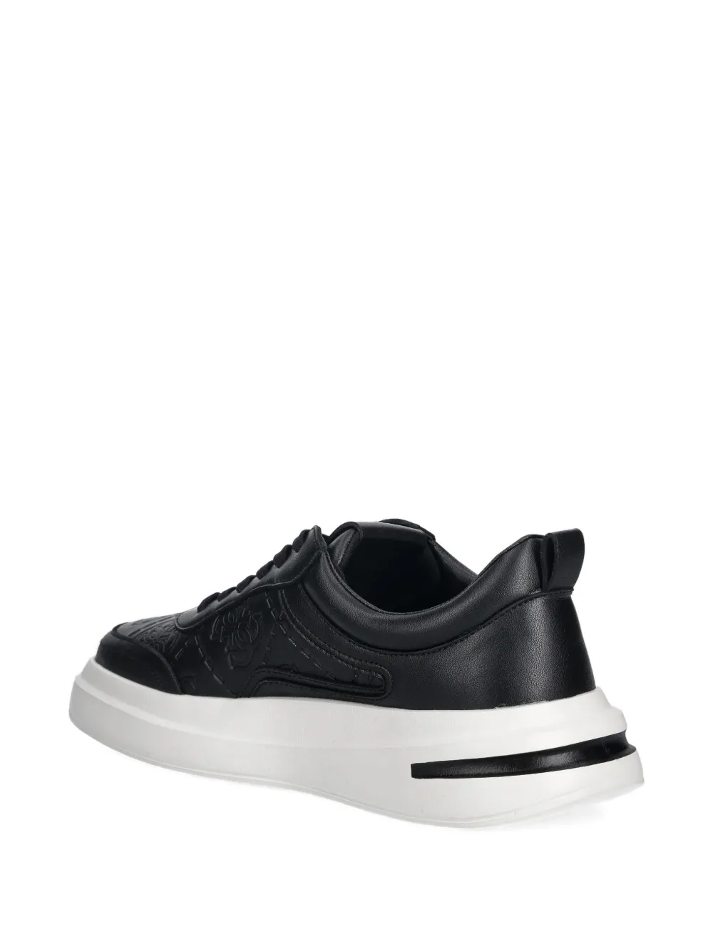 GUESS USA Sneakers met reliëf Zwart