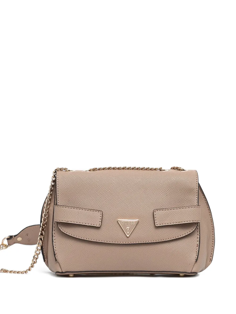 GUESS USA Serenova chain strap satchel - Toni neutri