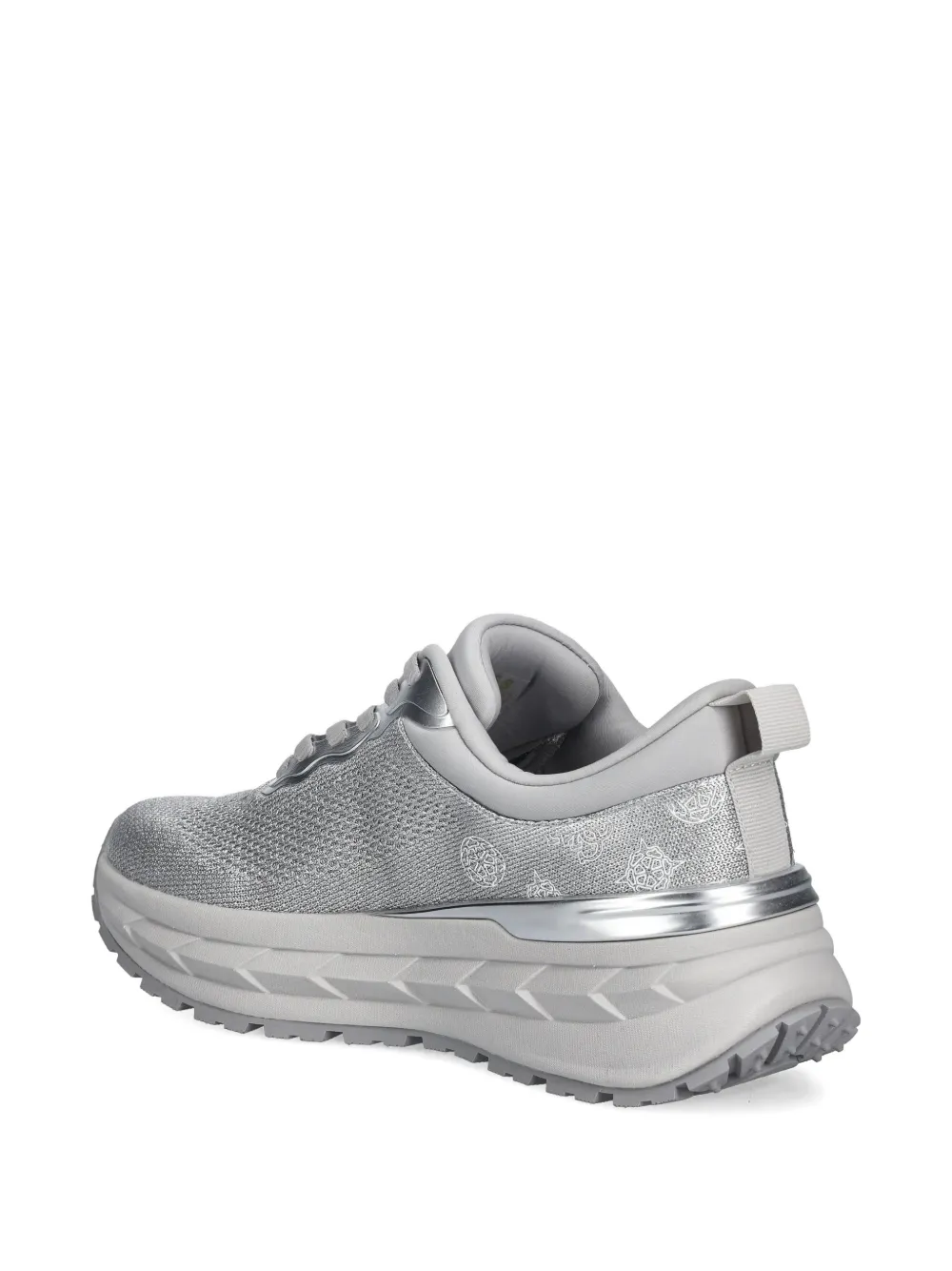 GUESS USA Runit3 sneakers met metallic afwerking Grijs