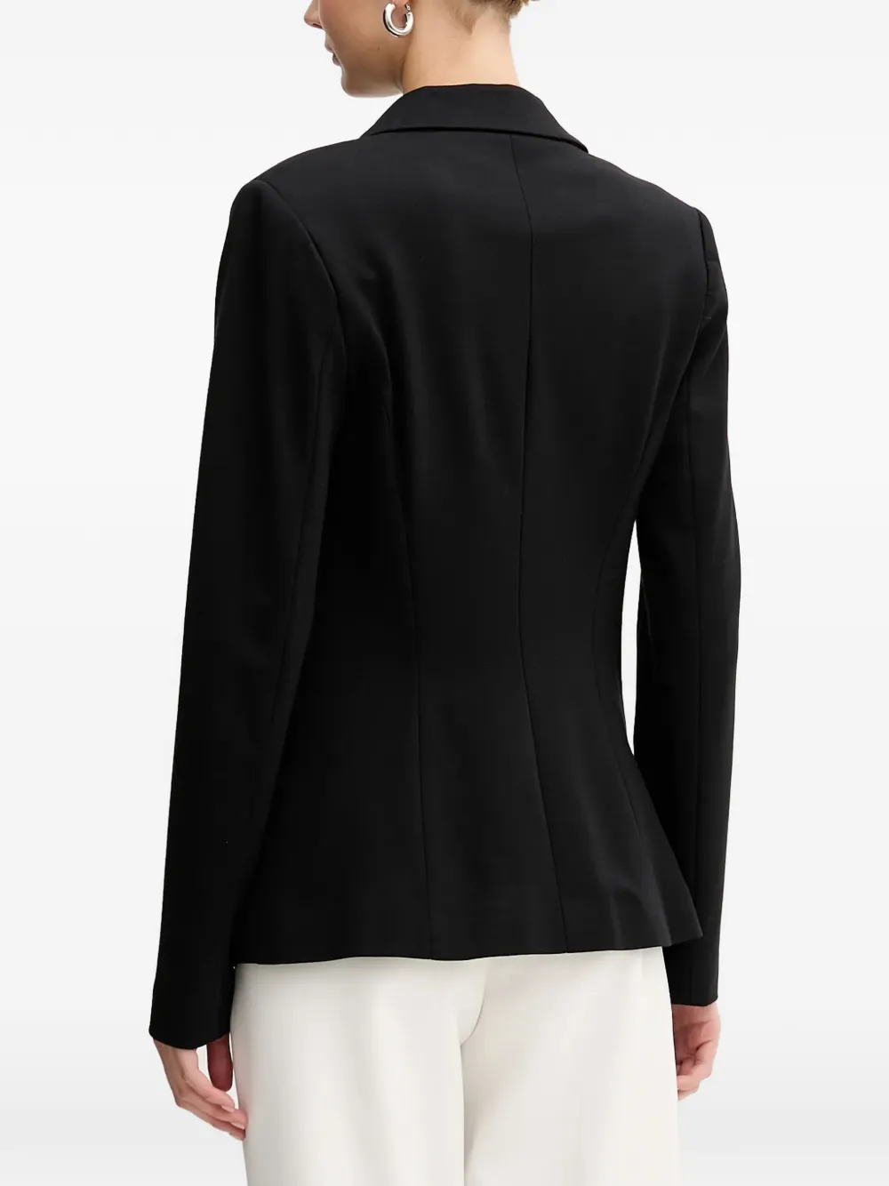 GUESS USA Blazer met zak en knoop Zwart