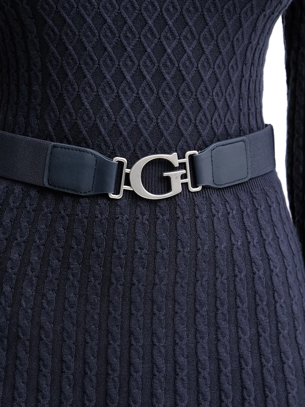 GUESS USA Mini-jurk met ceintuur Blauw