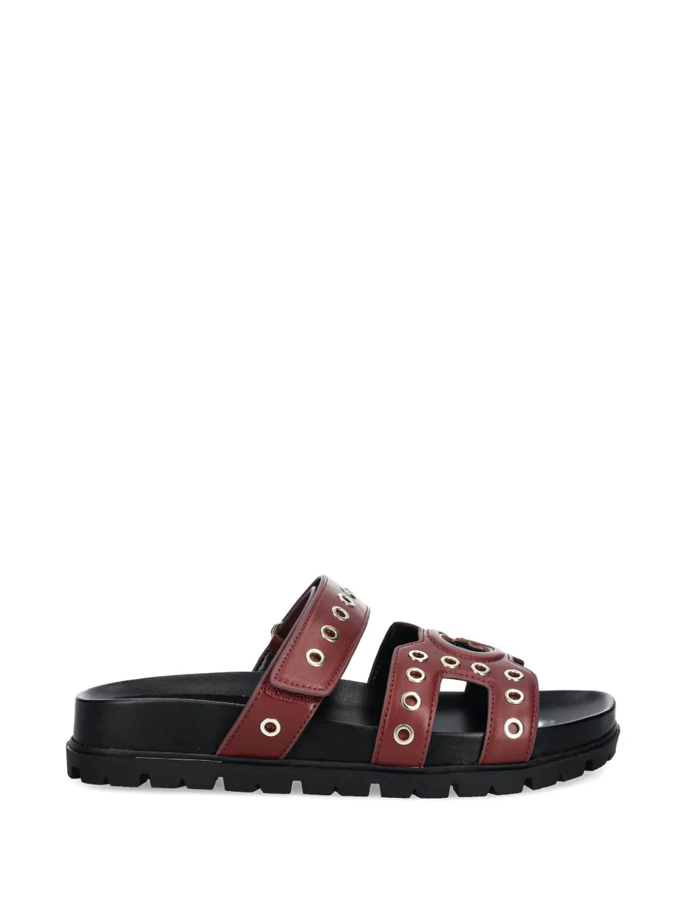 GUESS USA Fashie sandalen met ringlets Rood