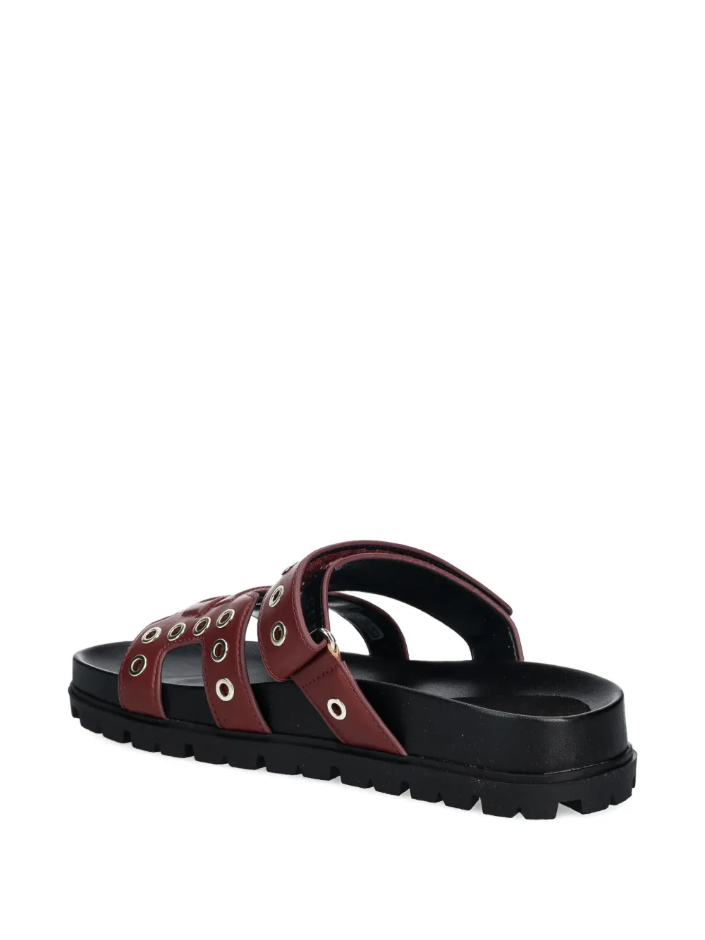 GUESS USA Fashie sandalen met ringlets Rood