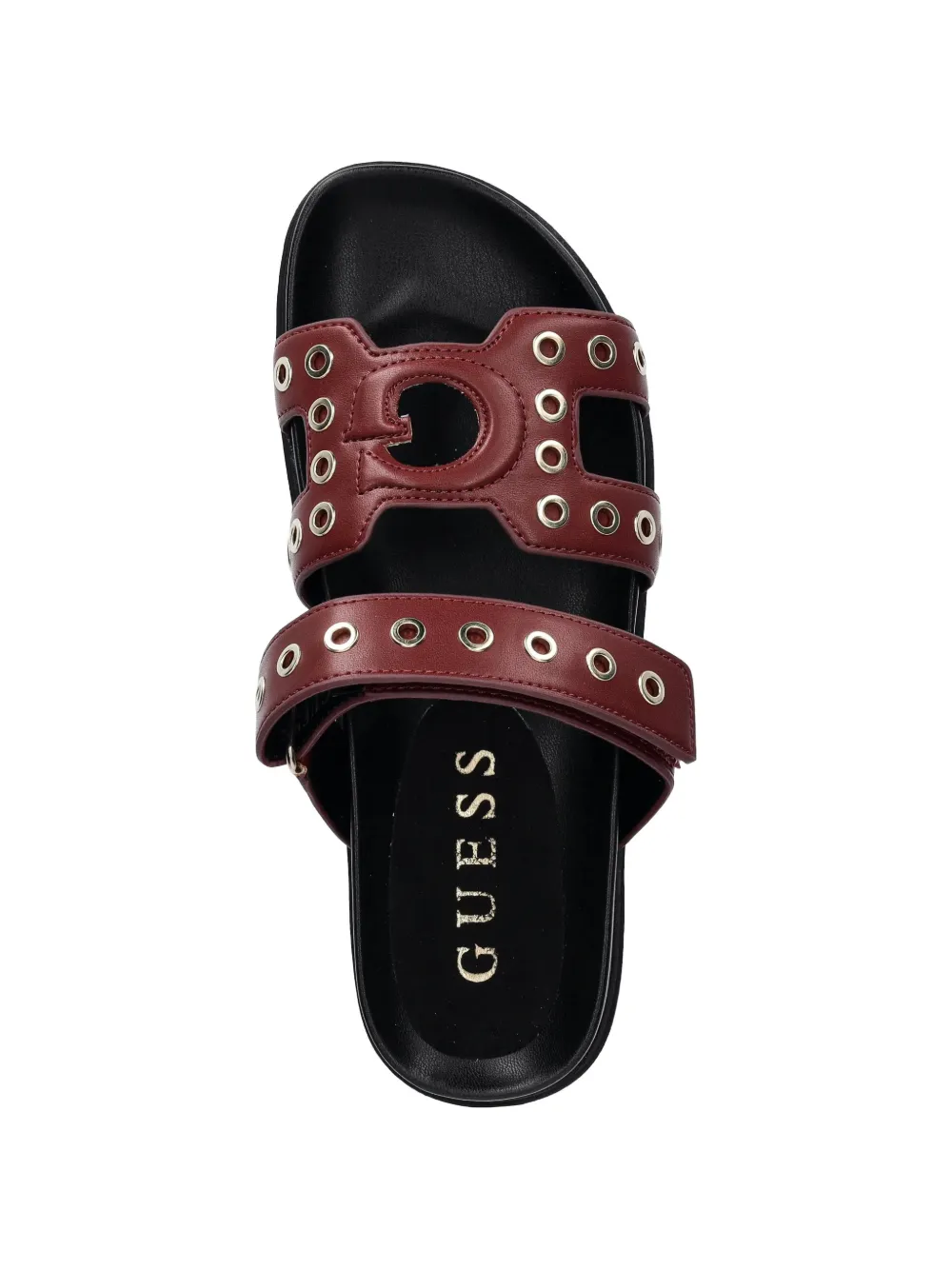 GUESS USA Fashie sandalen met ringlets Rood