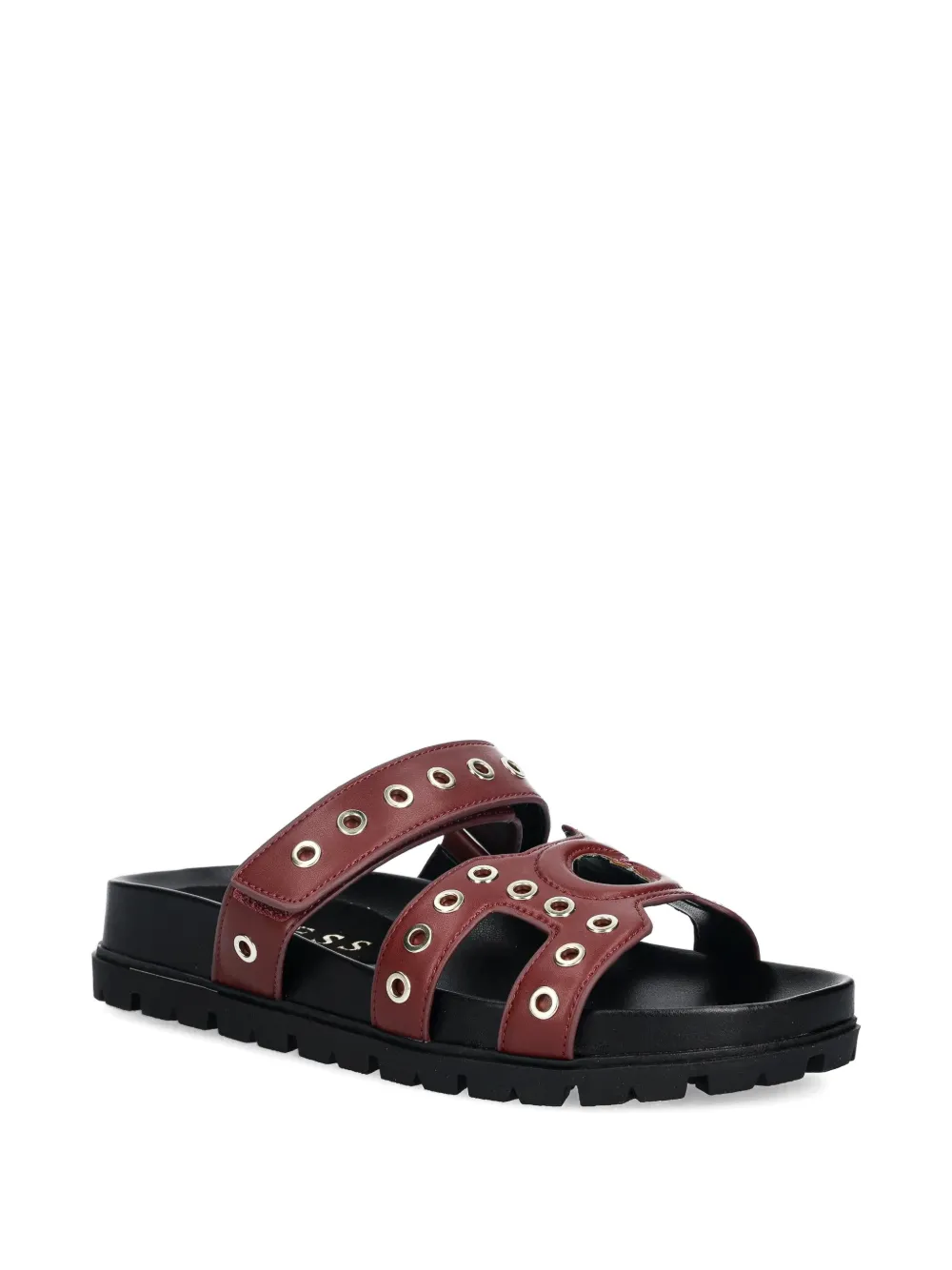 GUESS USA Fashie sandalen met ringlets Rood