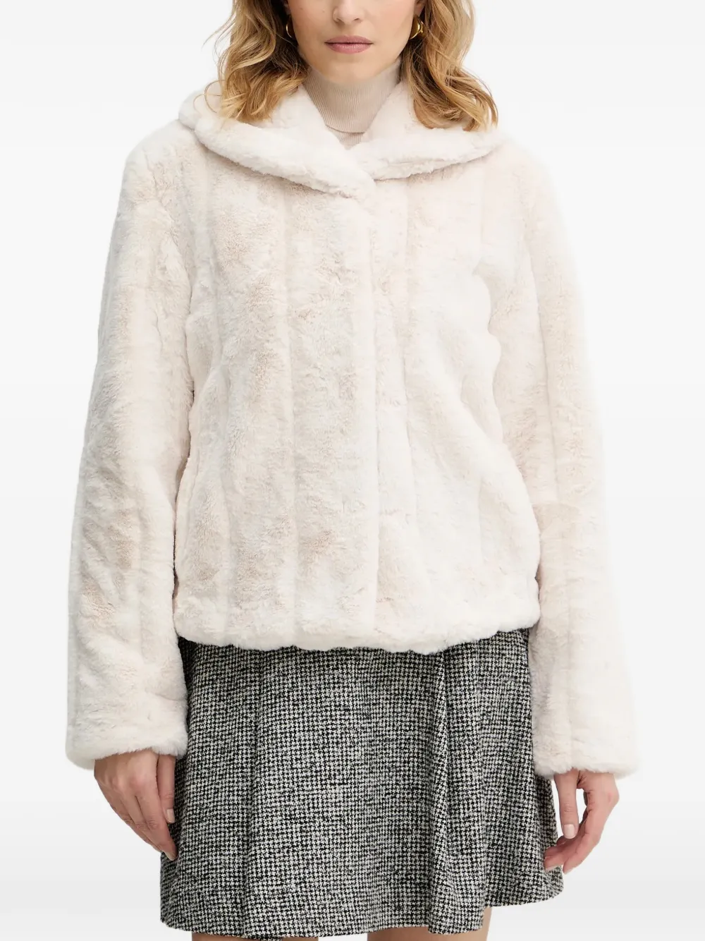 GUESS USA hook-fastening jacket - Neutrals