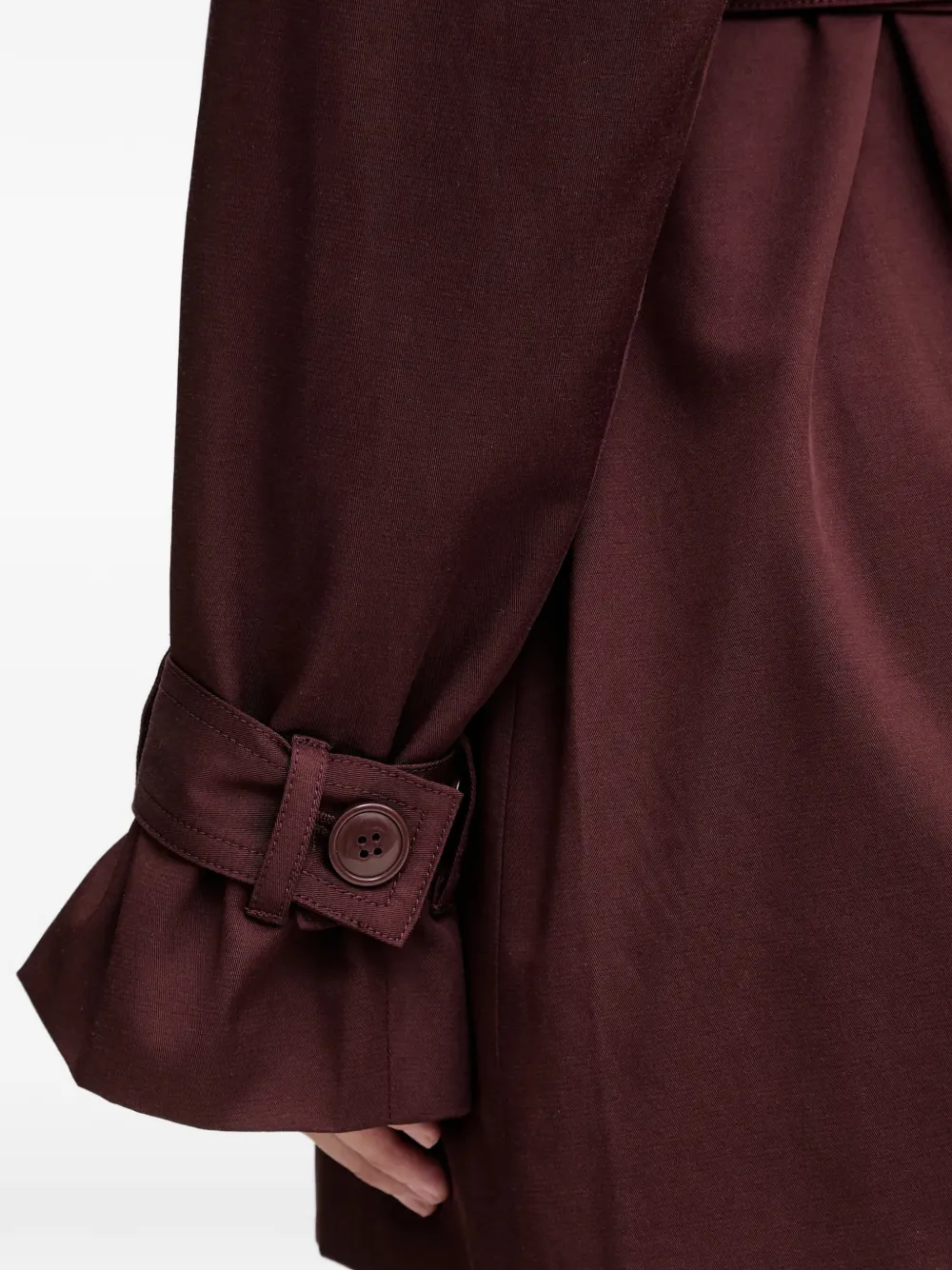 Bardot Aster trenchcoat met ceintuur Rood
