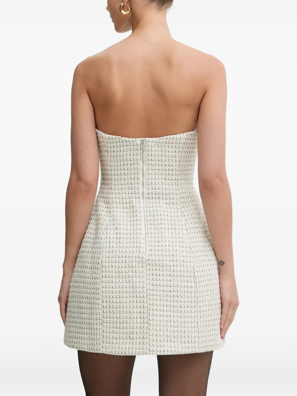 Bardot Florine mini-jurk Wit