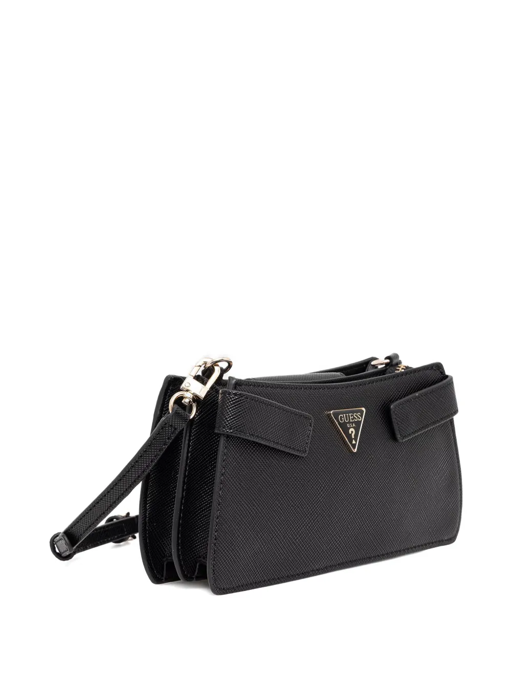 Mini Serenova Triangle-Logo Crossbody Bag