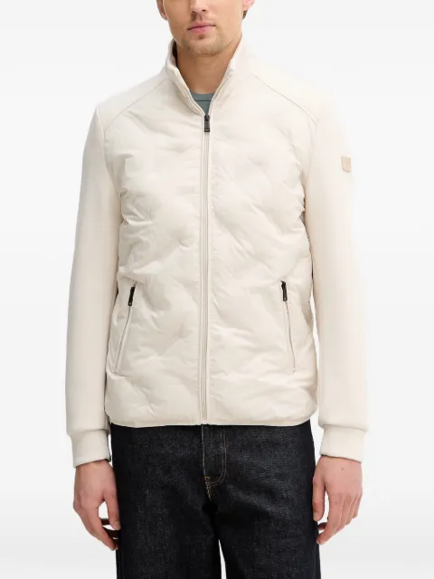 GUESS USA quilted zip jacket