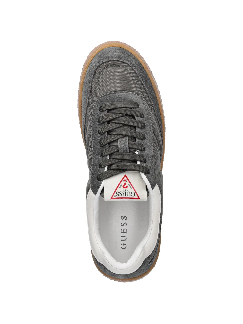 GUESS USA Wimoh sneakers met textuur en vlakken Grijs