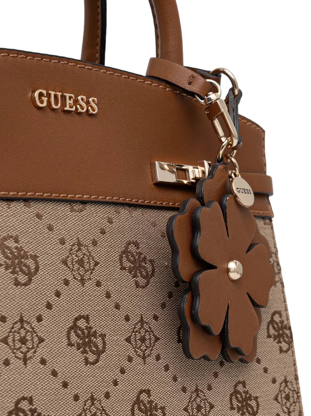 Melinda Flower Charm Print Tote Bag