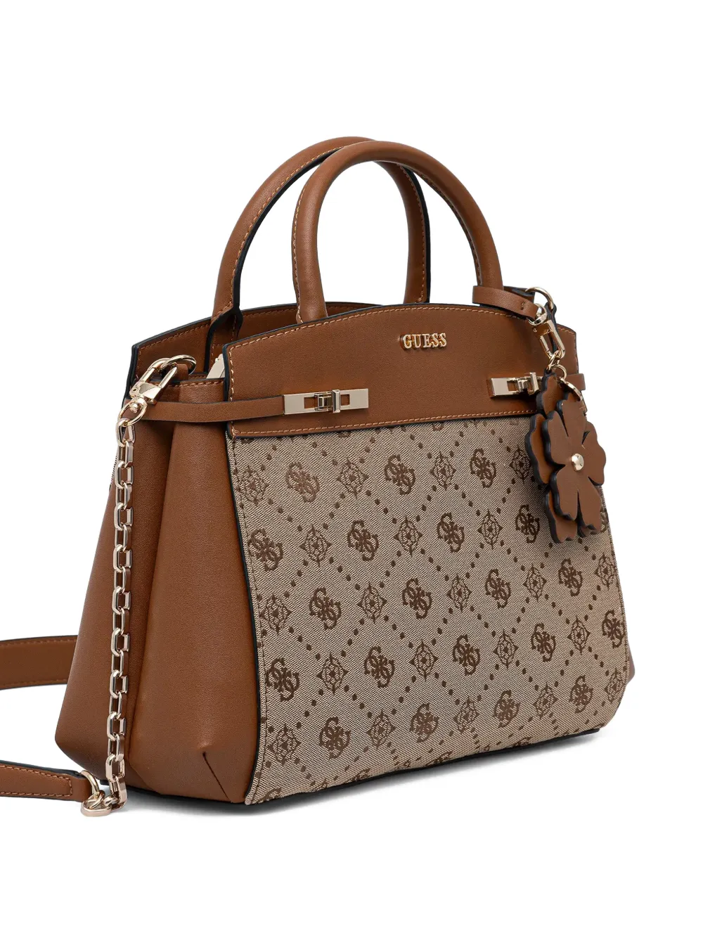Melinda Flower Charm Print Tote Bag
