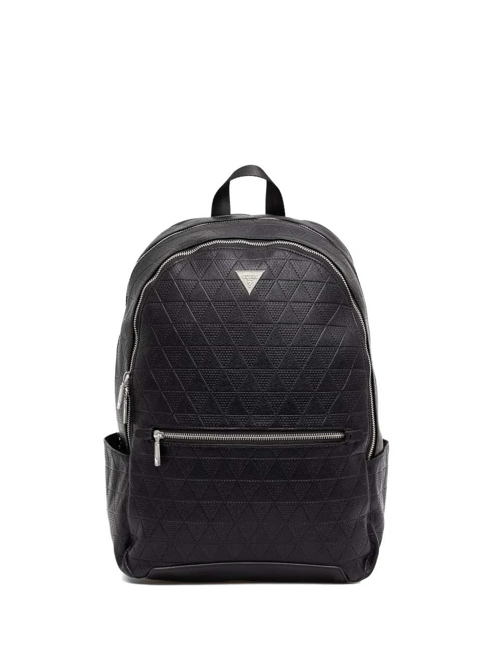 GUESS USA Torino triangle-pattern backpack - Nero