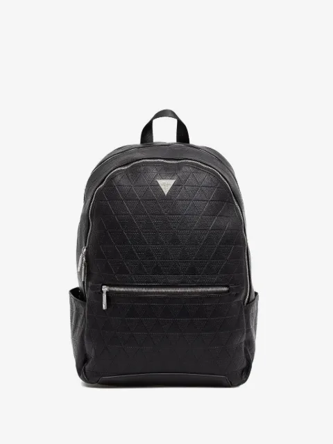 GUESS USA Torino triangle-pattern backpack