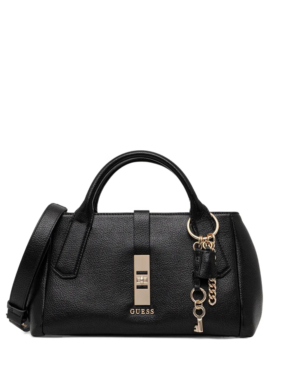 GUESS USA Brooke charm tote bag - Nero