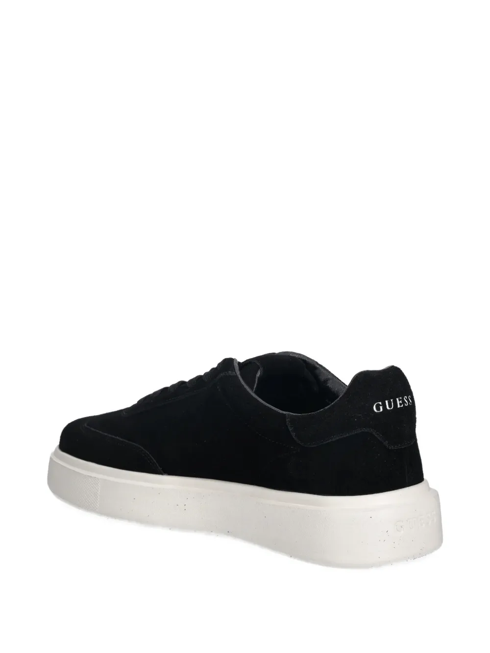 GUESS USA Suède sneakers Zwart