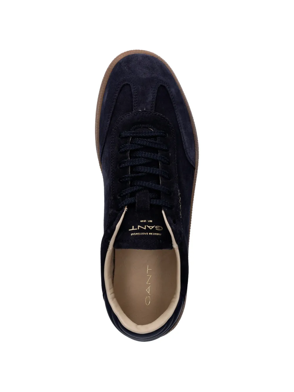 Gant Cuzmo suède sneakers Blauw