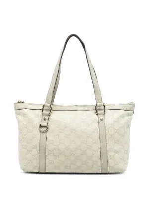Gucci Pre-Owned 2000-2015 GGスプリーム トートバッグ | ホワイト