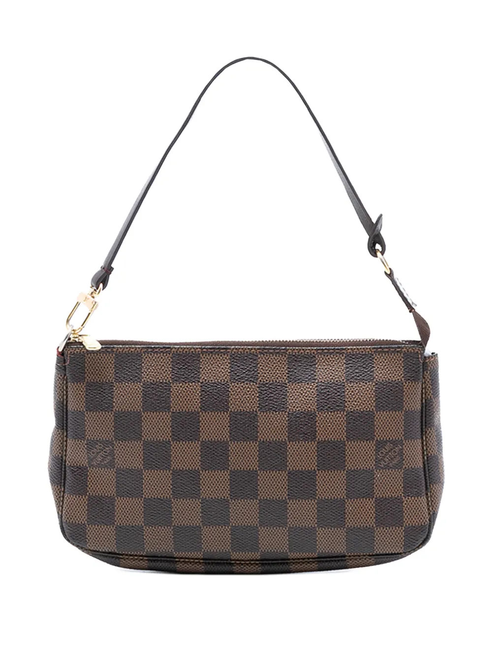 Louis Vuitton Pre-Owned 2010 Damier Ebene Pochette Accessoires shoulder bag - Marrone
